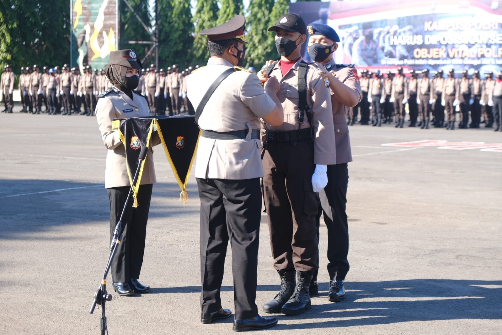 Sorotmakassar Kapolda Sulsel Pimpin Upacara Pembukaan Pendidikan