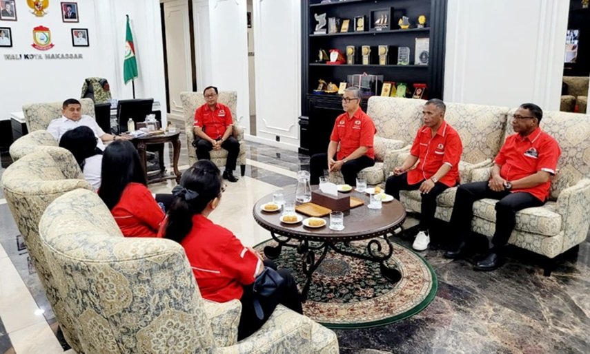 Terima Audiensi Pengurus DPD API Sulsel, Munafri Berharap Dapat Berperan Aktif Kawal Kerukunan di Kota Makassar