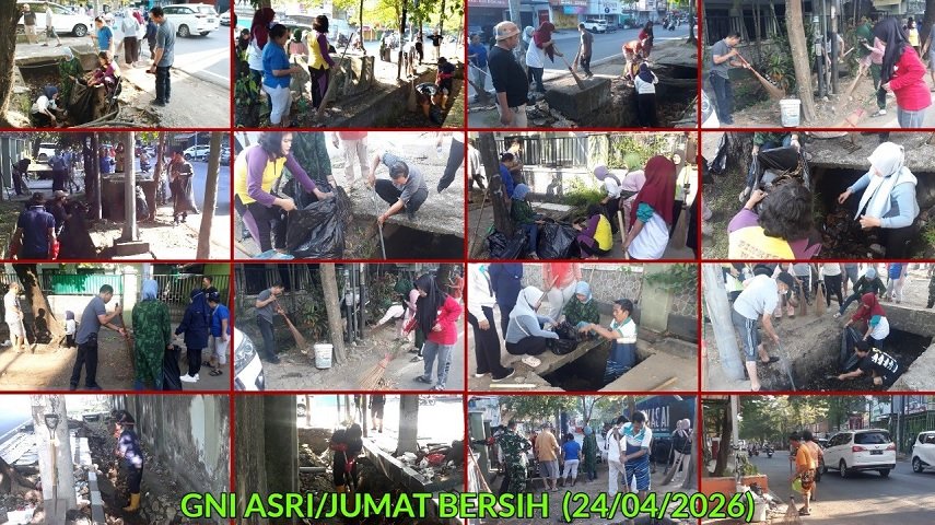 "Garda Terdepan Kunjung Mae 'Geruduk' Jalan Cenderawasih, Pastikan Drainase Steril di Puncak Arus Pagi"