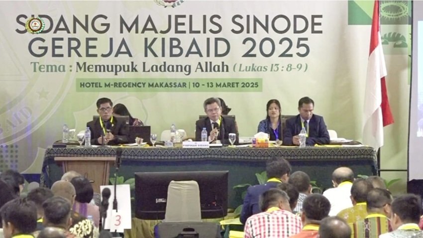 Makassar Tuan Rumah Sidang Majelis Sinode Gereja Kibaid 2025, Diikuti Ratusan Peserta Utusan 48 Klasis dari 27 Provinsi di Indonesia