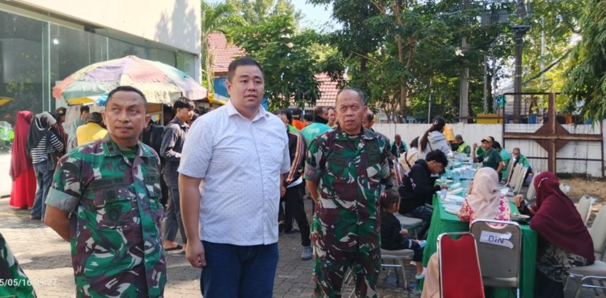 Program Hasanuddin Peduli, Denmadam XIV/Hsn Hadirkan Warung Makan Gratis Dukung Ketahanan Sosial dan Ekonomi Warga