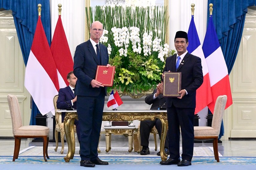 Dalam Pertemuan Bilateral Indonesia–Prancis, Mentan Amran Tandatangani Deklarasi Kerjasama Pertanian
