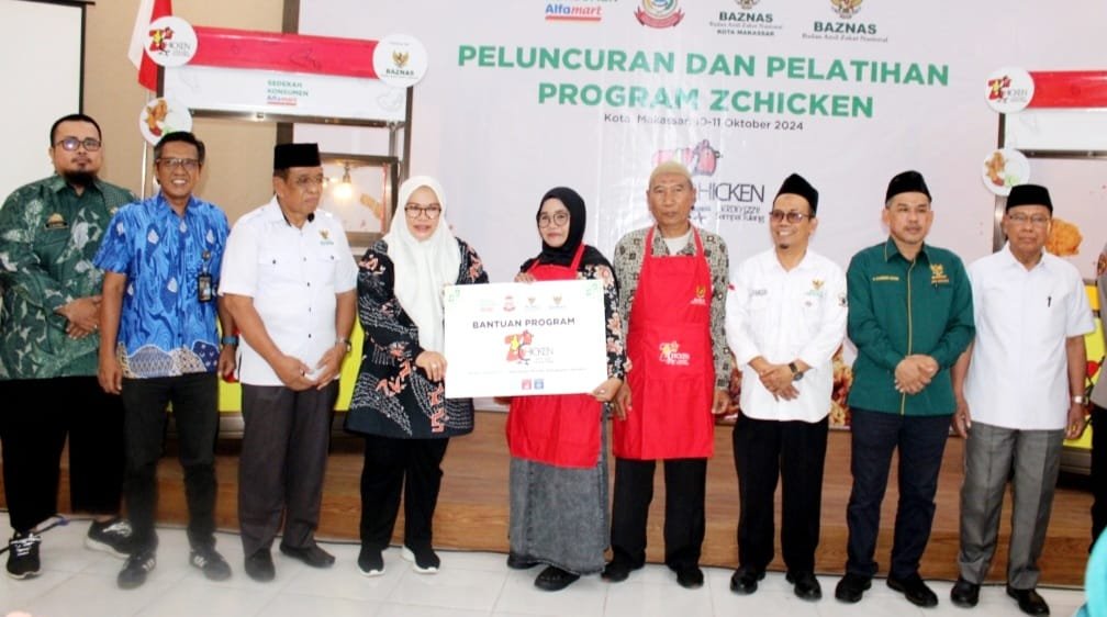 Buka Pelatihan Z-Chiken, Sekdis Koperasi & UKM Makassar Minta Jajaran BAZNAS Selalu Share Kegiatannya