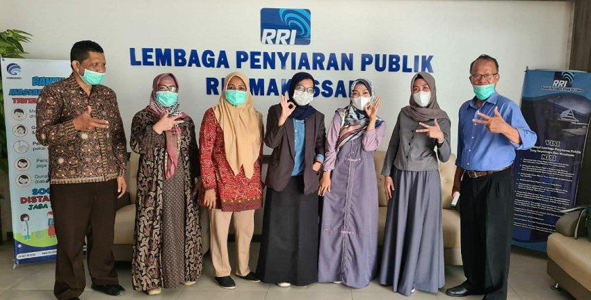 Kembali, Prodi Komunikasi Unismuh Makassar Jalin Kerjasama RRI Makasaar Guna Realisasikan MBKM