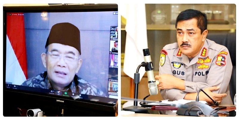 Kabaharkam Polri Wakili Kapolri Ikut Rakor Pimpinan Menko PMK