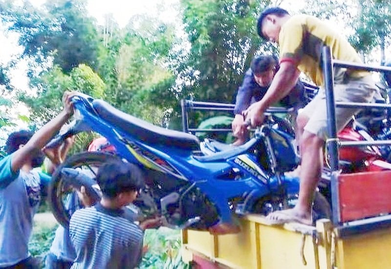 Gerebek Sabung Ayam, Pelaku Lari Pontang Panting ke Semak-semak, Polsek Rantepao Amankan Puluhan Motor
