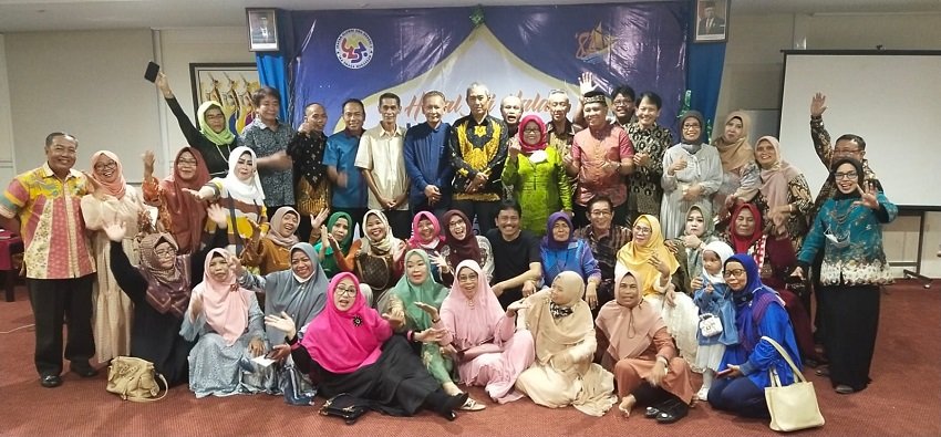 Bertema Merajut Kebersamaan Yang Indah Dalam Bingkai Saribattang, Halal Bi Halal Smaga 81 Berlangsung Meriah