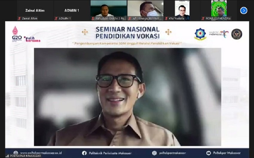 Sandiaga Uno : Pendidikan Vokasi Strategis Dalam Membina SDM Berkualitas