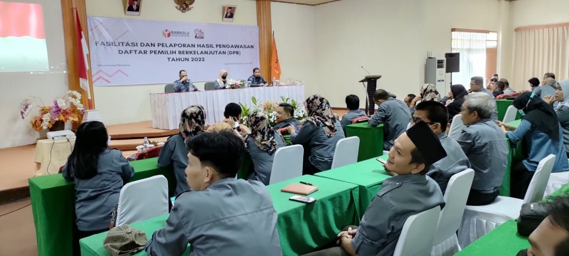 Bawaslu Bantaeng Ikuti Kegiatan Fasilitasi dan Pelaporan DPB di Toraja Utara