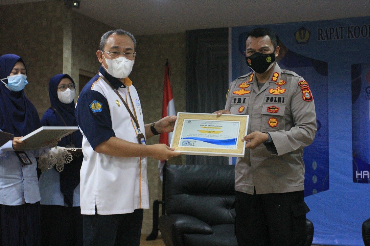 Polres Gowa Terima Penghargaan Peringkat I IKPA Tahun 2021 Dari Kemenkeu RI