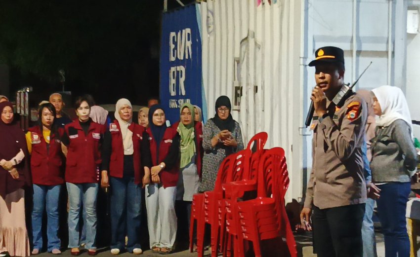 Bersama Jaga Mamajang Tetap Kondusif, Kapolsek AKP Tri Husada Tekankan Persatuan