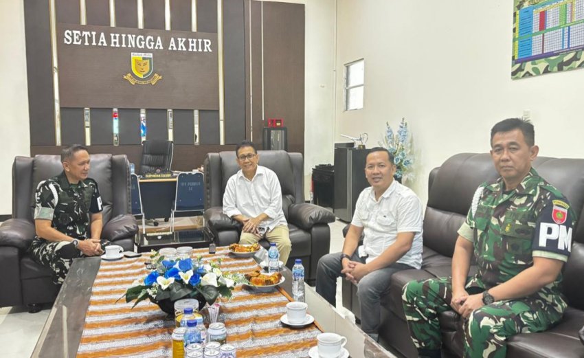 Gerak Cepat Suwardi Thahir, Bawa PWI Sulsel Rangkul Pomdam XIV/Hasanuddin