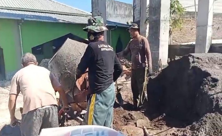 Kapten (Purn) Ahmad Saefuddin Satukan Warga, Renovasi Masjid Nurul Ikhlas Jadi Wujud Nyata Gotong Royong