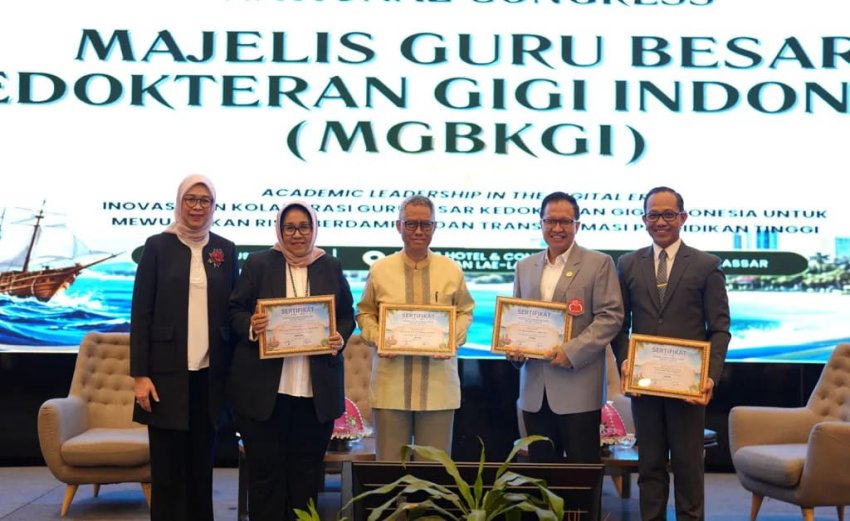 Kongres Perdana MGBKGI di Unhas Soroti Ketimpangan Layanan, Ruslin Dorong Transformasi Kedokteran Gigi