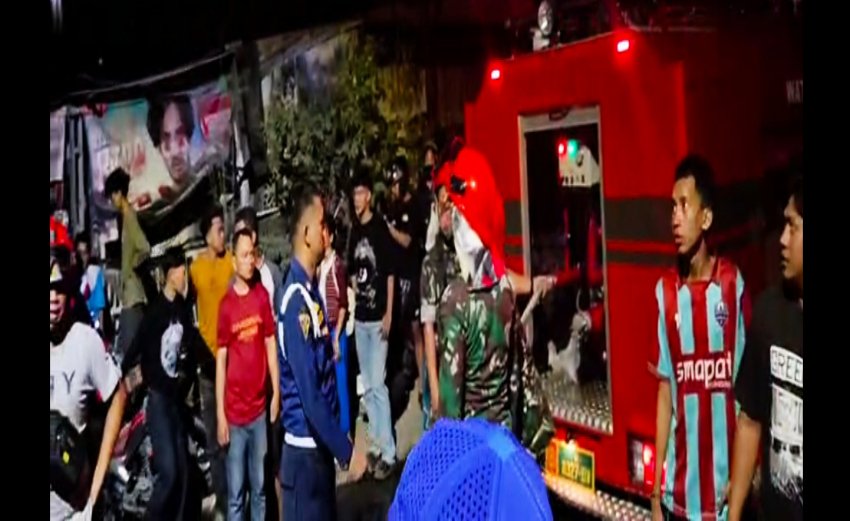 Dandim 1408/Mks Kerahkan Armada Damkar Atasi Kebakaran Kandea 3
