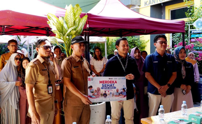 Pelindo Regional 4 Makassar Gelar Pemeriksaan Kesehatan Gratis bagi 100 Lansia dan Balita