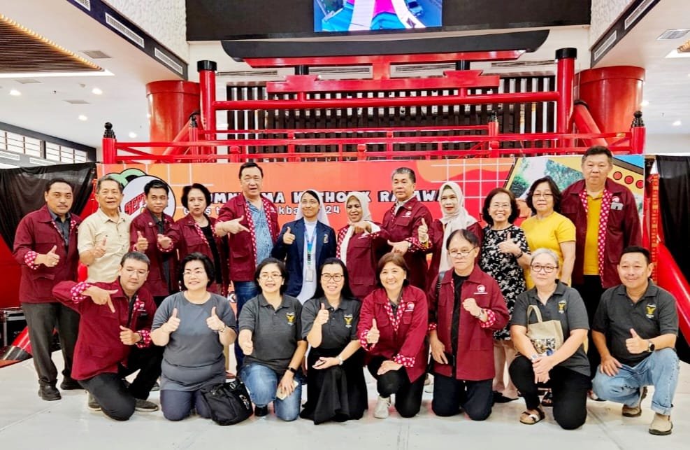 Menuju Reuni Akbar Alumni Smakara, Kepala SMA Katolik Rajawali Buka Hajatan 'September Market 2023' di Mall Pipo