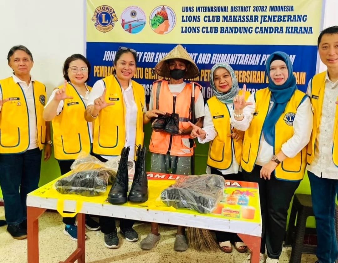 Kerjasama LCM Jeneberang dan LCB Candra Kirana, Bagikan Sepatu Gratis di Makassar dan Gowa