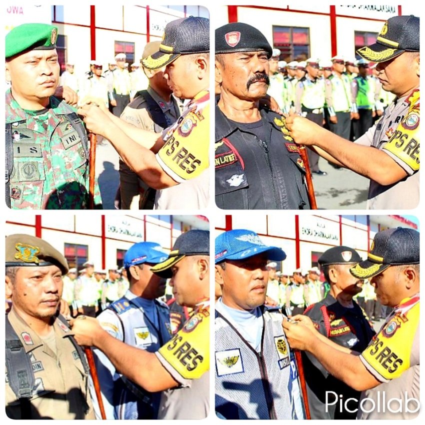Polres Gowa Laksanakan Apel Gelar Pasukan Operasi Ketupat 2019